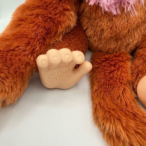 2017 FurReal Friends Monkey Check Up Zandi Plush Toy Stuffed Animal Talk/Sounds - Picture 3 of 8